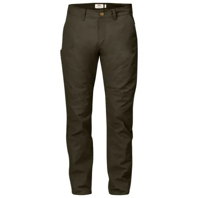 Fjällräven Sörmland Tapered Trousers M - Dark Olive - Miehet - 58 - Partioaitta, kuva 1 / 1