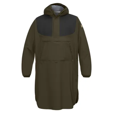 Fjällräven Lappland Eco-shell Poncho - Dark Olive - Unisex - L/XL - Partioaitta, kuva 1 / 1