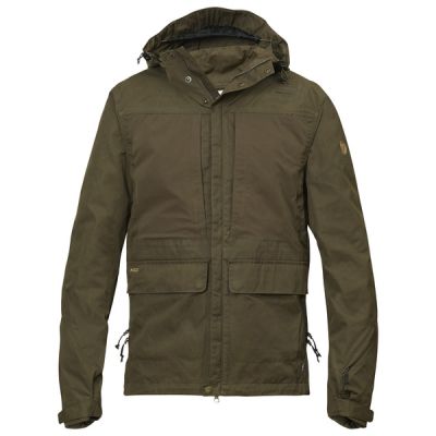 Fjällräven Lappland Hybrid Jacket M - Dark Olive - Miehet - S - Partioaitta | Alk. 349,00 €