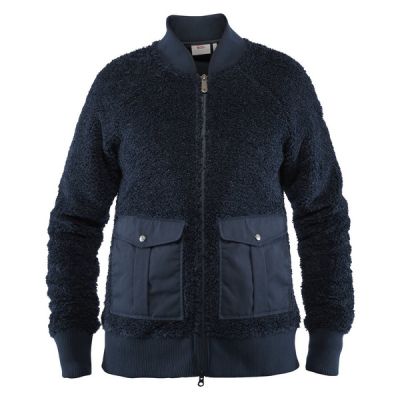 Fjällräven Greenland Pile Fleece W - Night Sky - Naiset - S - Partioaitta