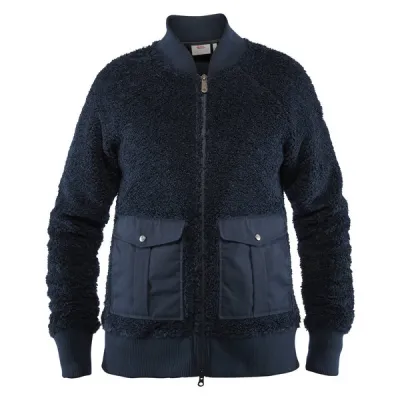 Fjällräven Greenland Pile Fleece W - Night Sky - Naiset - S - Partioaitta, kuva 1 / 1