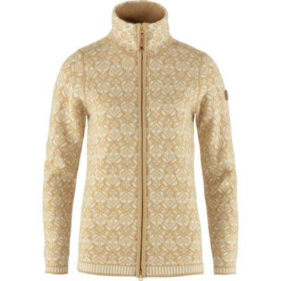 Fjällräven Snow Cardigan W - Dune Beige - Naiset - L - Partioaitta