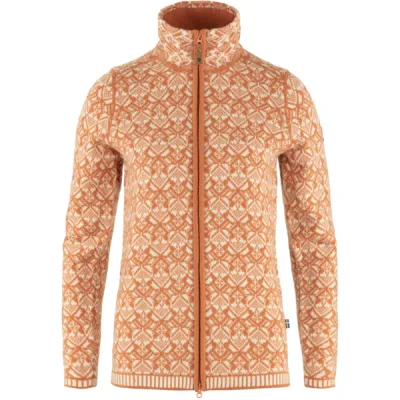Fjällräven Snow Cardigan W - Desert Brown - Naiset - XXS - Partioaitta, kuva 1 / 1