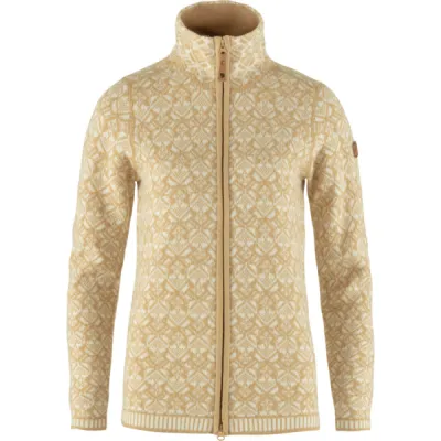 Fjällräven Snow Cardigan W - Dune Beige - Naiset - XXS - Partioaitta, kuva 1 / 1