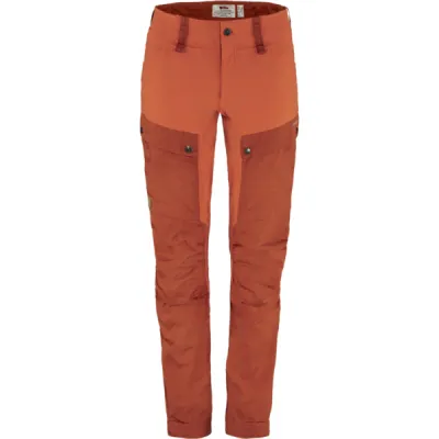 Fjällräven Keb Trousers W Short - Cabin Red-rowan Red - Naiset - 40 - Partioaitta, kuva 1 / 1