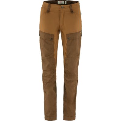 Fjällräven Keb Trousers W Short - Timber Brown-chestnut - Naiset - 36 - Partioaitta