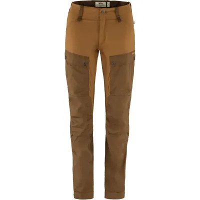 Fjällräven Keb Trousers W Short - Timber Brown-chestnut - Naiset - 36 - Partioaitta, kuva 1 / 1
