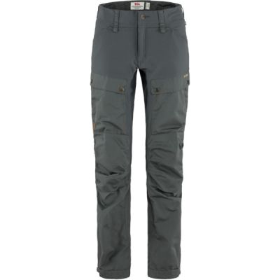 Fjällräven Keb Trousers W Short - Basalt - Naiset - 44 - Partioaitta