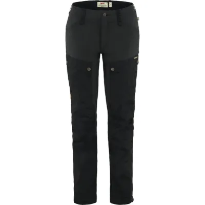 Fjällräven Keb Trousers W Reg - Black - Naiset - 48 - Partioaitta, kuva 1 / 1