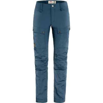 Fjällräven Keb Trousers W Reg - Indigo Blue - Naiset - 36 - Partioaitta | Alk. 149,00 €