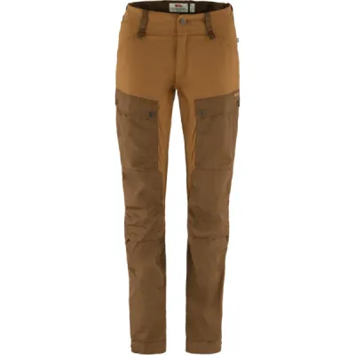 Fjällräven Keb Trousers W Reg - Timber Brown-chestnut - Naiset - 34 - Partioaitta, kuva 1 / 1