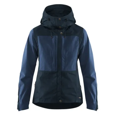 Fjällräven Keb Jacket W - Dark Navy-uncle Blue - Naiset - XXS - Partioaitta, kuva 1 / 1
