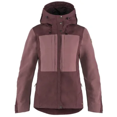Fjällräven Keb Jacket W - Port-mesa Purple - Naiset - M - Partioaitta, kuva 1 / 1
