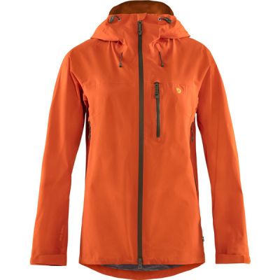 Fjällräven Bergtagen Lite Eco-shell Jkt W - Hokkaido Orange - Naiset - XL - Partioaitta