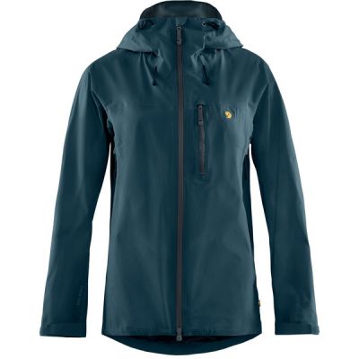 Fjällräven Bergtagen Lite Eco-shell Jkt W - Mountain Blue - Naiset - L - Partioaitta