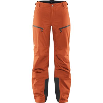 Fjällräven Bergtagen Eco-shell Trousers W - Hokkaido Orange - Naiset - 38 - Partioaitta