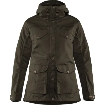 Fjällräven Vidda Pro Jacket W - Dark Olive - Naiset - M - Partioaitta, kuva 1 / 1