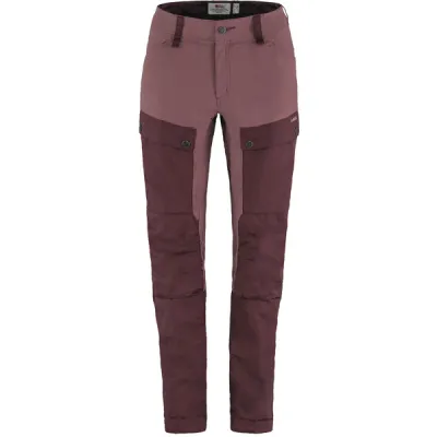 Fjällräven Keb Trousers Curved W Short - Port-mesa Purple - Naiset - 42 - Partioaitta, kuva 1 / 1