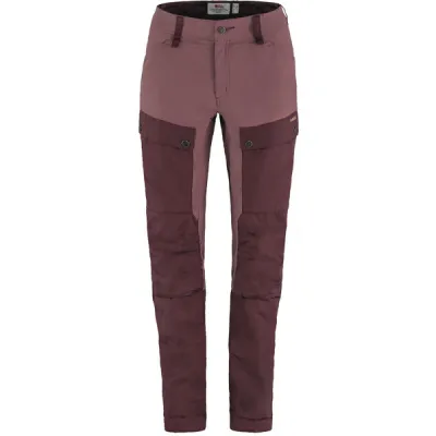Fjällräven Keb Trousers Curved W Reg - Port-mesa Purple - Naiset - 40 - Partioaitta, kuva 1 / 1