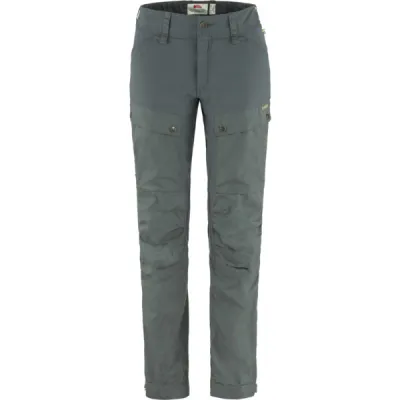 Fjällräven Keb Trousers Curved W Reg - Basalt - Naiset - 44 - Partioaitta, kuva 1 / 1