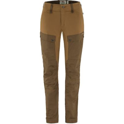 Fjällräven Keb Trousers Curved W Reg - Timber Brown-chestnut - Naiset - 38 - Partioaitta | Alk. 149,00 €