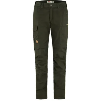 Fjällräven Karla Pro Zip-off Trousers W - Deep Forest - Naiset - 48 - Partioaitta, kuva 1 / 1