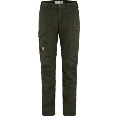 Fjällräven Karla Pro Zip-off Trousers W - Deep Forest - Naiset - 42 - Partioaitta