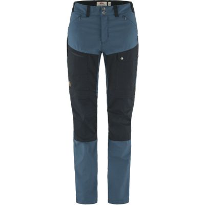 Fjällräven Abisko Midsummer Zip Off Trousers W - Indigo Blue-dark Navy - Naiset - 38 - Partioaitta