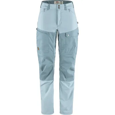 Fjällräven Abisko Midsummer Zip Off Trousers W - Mineral Blue-clay Blue - Naiset - 34 - Partioaitta, kuva 1 / 1