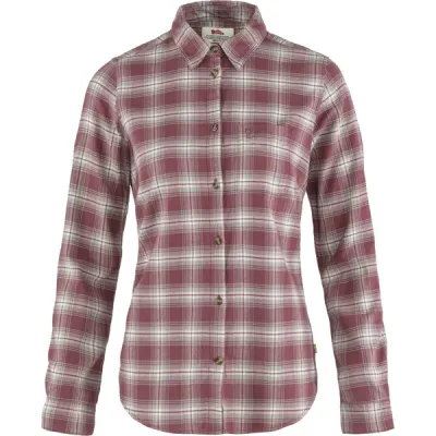 Fjällräven Övik Flannel Shirt W - Mesa Purple-fog - Naiset - XXL - Partioaitta, kuva 1 / 1