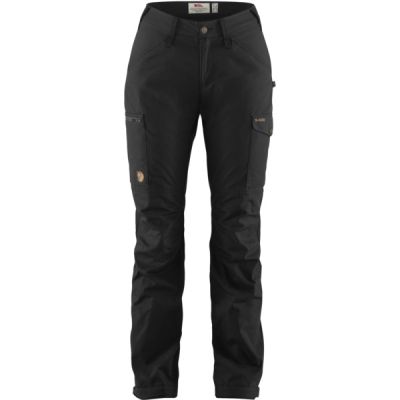 Fjällräven Kaipak Trousers Curved W - Black - Naiset - 38 - Partioaitta