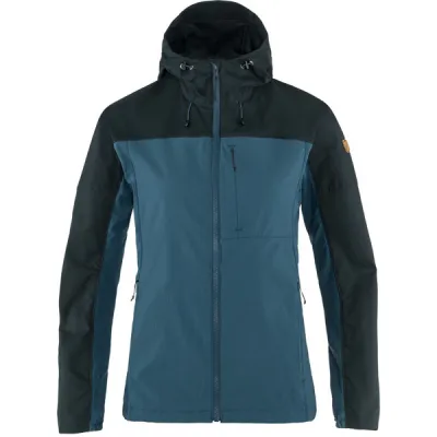 Fjällräven Abisko Midsummer Jacket W - Indigo Blue-dark Navy - Naiset - L - Partioaitta, kuva 1 / 1