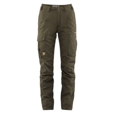 Fjällräven Karla Pro Winter Trousers W - Dark Olive - Naiset - 34 - Partioaitta