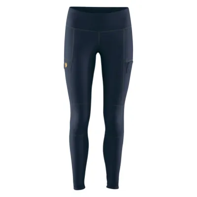 Fjällräven Abisko Trail Tights W - Navy-dark Navy - Naiset - XL - Partioaitta, kuva 1 / 1