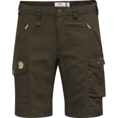 Fjällräven Nikka Shorts Curved W - Black - Naiset - 48 - Partioaitta