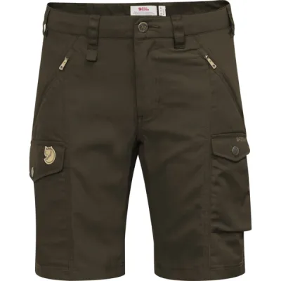 Fjällräven Nikka Shorts Curved W - Black - Naiset - 48 - Partioaitta, kuva 1 / 1