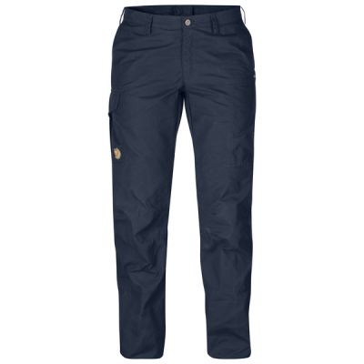 Fjällräven Karla Pro Trousers Curved W - Dark Navy - Naiset - 40 - Partioaitta