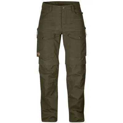 Fjällräven Gaiter Trousers No. 1 W - Dark Olive - Naiset - 36 - Partioaitta, kuva 1 / 1