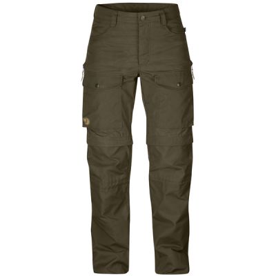 Fjällräven Gaiter Trousers No. 1 W - Dark Olive - Naiset - 46 - Partioaitta