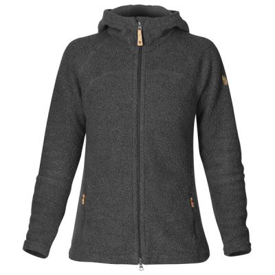 Fjällräven Kaitum Fleece W - Dark Grey - Naiset - XS - Partioaitta | Alk. 209,00 €