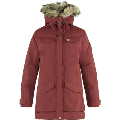 Talvitakki Fjällräven Nuuk Parka W - Red Oak - Naiset - S - Partioaitta, kuva 1 / 1