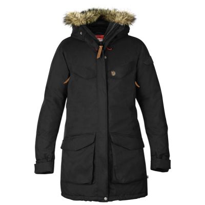 Talvitakki Fjällräven Nuuk Parka W - Black - Naiset - S - Partioaitta