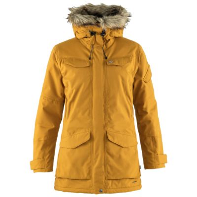 Talvitakki Fjällräven Nuuk Parka W - Acorn - Naiset - L - Partioaitta
