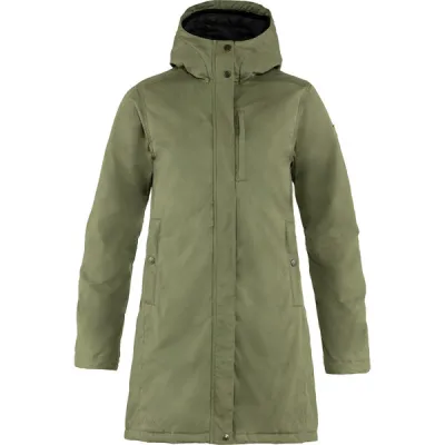 Talvitakki Fjällräven Kiruna Padded Parka W - Green - Naiset - L - Partioaitta, kuva 1 / 1