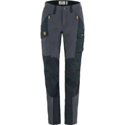 Fjällräven Nikka Trousers Curved W - Dark Navy - Naiset - 38 - Partioaitta, kuva 1 / 1