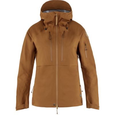 Fjällräven Keb Eco-shell Jacket W - Chestnut - Naiset - M - Partioaitta