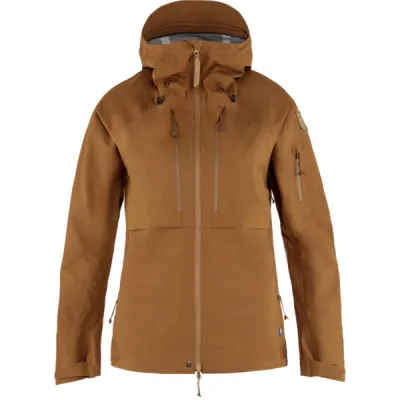 Fjällräven Keb Eco-shell Jacket W - Chestnut - Naiset - M - Partioaitta, kuva 1 / 1
