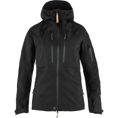Fjällräven Keb Eco-shell Jacket W - Black - Naiset - XS - Partioaitta