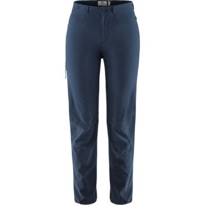 Fjällräven High Coast Lite Trousers W - Navy - Naiset - 36 - Partioaitta