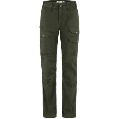 Fjällräven Vidda Pro Ventilated Trs W Short - Deep Forest - Naiset - 48 - Partioaitta